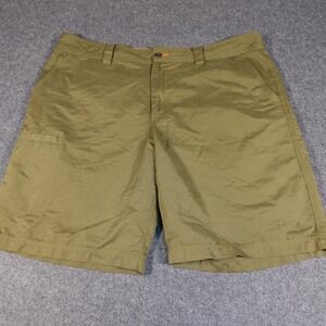 Orvis Mens Olive Green Ripstop Fly Fishing Hiking Shorts Size 40 Utility Pockets